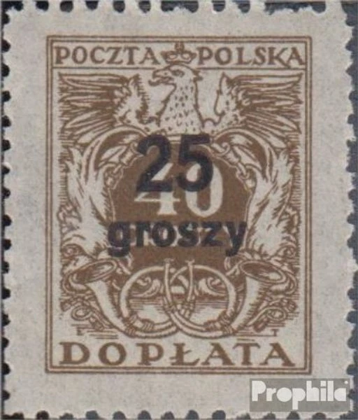 Briefmarken Polen  Mi P88 mit Falz