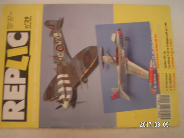 ** Revue Replic n°29 Spitfire Mk XIV / Lockheed T-33 " T bird "