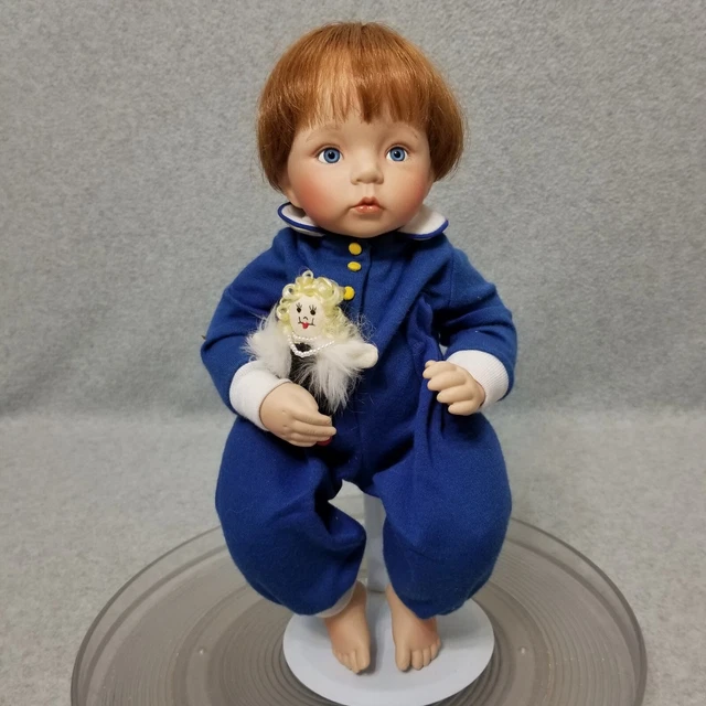 12" porcelain & cloth Dianna Effner Ashton Drake Galleries Baby Boy Doll 1995