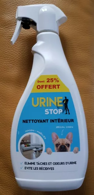 Spray Urine Stop nettoyant intérieur chien 750ml