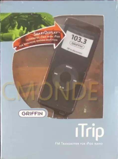 1st Gen  Griffin iTrip FM Transmitter for iPod Nano