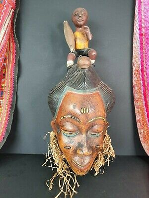 Old West African Dance & Sports Mask …beautiful collection and display piece