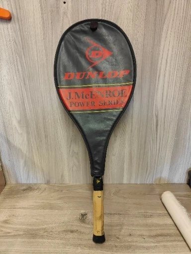 Collector Raquettes de tennis Dunlop Maxply McEnroe vintage en bois avec toute | eBay