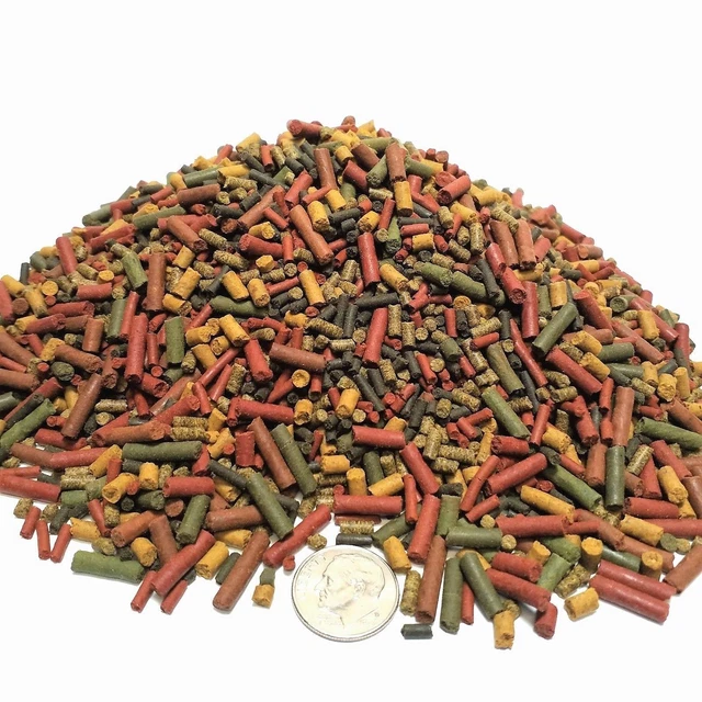 7-type Sinking Micro Sticks & Bits for Shrimp, Snails, Bottom Fish  GB-20