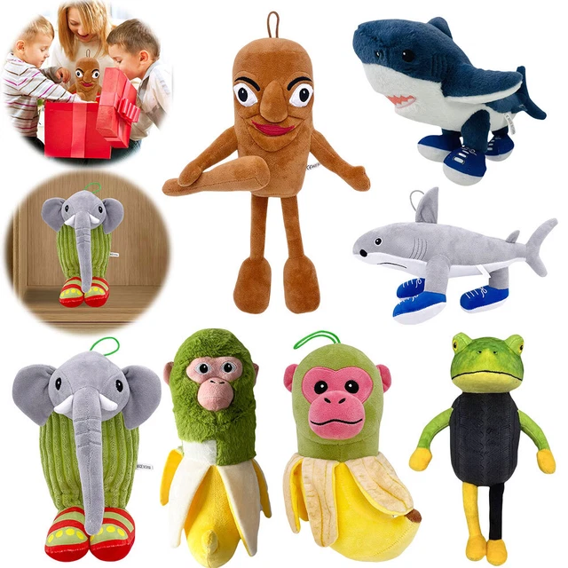 Tung Tu-ng Sahur Schlüsselanhänger - Italian Brainrot Figuren Set