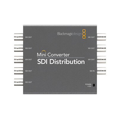 Blackmagic Design CONVERTITORE MINI-Distribuzione SDI-spedizione gratis in UK-IVA INC. 