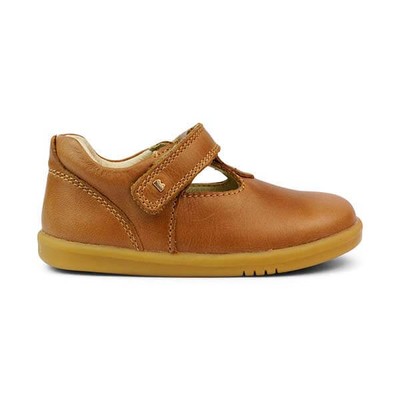 Bobux Bambino Ragazze/Ragazzi Cammino vagare Chiusi Sandali in Pelle Marrone/Caramello UK5/EU22 