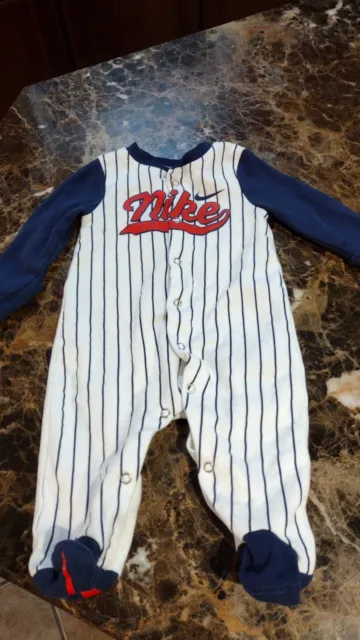 Nike Infant Boy One Piece Sleeper Size 3 Month