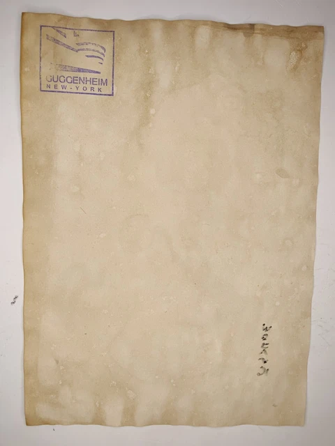 DISEGNO PIET MONDRIAN (fatto a mano) - Dipinto su vecchia carta firmata