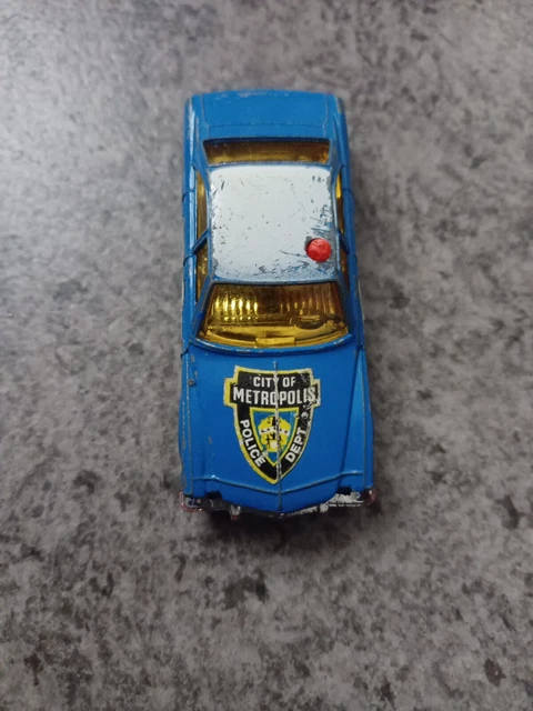 Coche Miniatura De Metal Naranja Marrón Vintage BUICK REGAL CORGI
