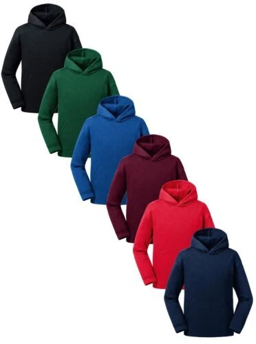 Russell Bambine Ragazzi Bambini Originale Felpa con Cappuccio