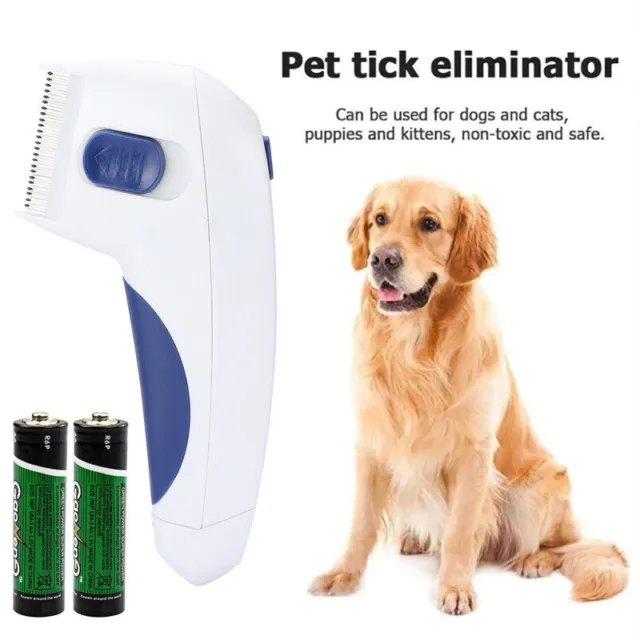 Professional Comb Electric Dog Cat Pets Anti Flea Head Lice Removal Pet Brush