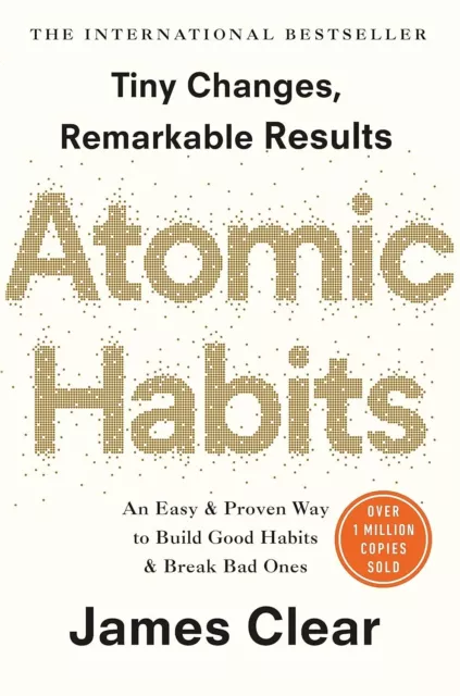 Atomic Habits by James Clear Build Good Habits English and  Paperback UK ITEM