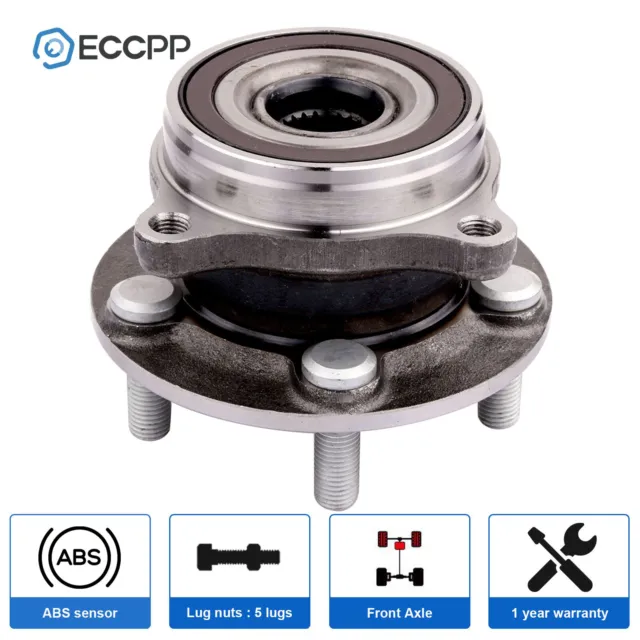 1Pc Wheel Hub Bearing Front For Toyota Prius 2010-2015 Lexus CT200h 2011-2017