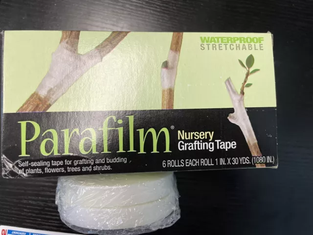 New 1 Roll Original Parafilm Nursery Grafting Tape 1/2 in. x 30