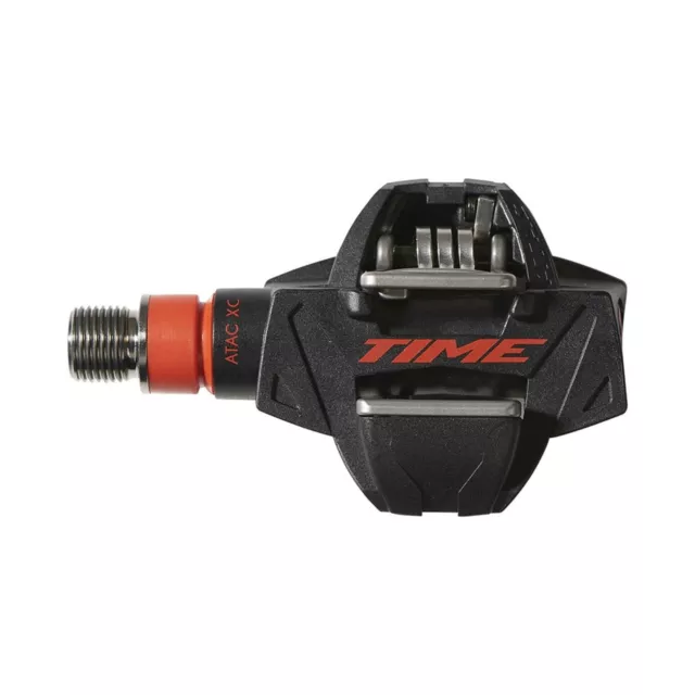 Time Xc 12 Xc/Cx Including Atac Cleats Bicycle Bike Pedal In Black/Red