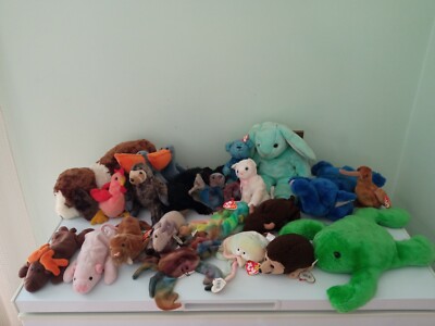 Ty Lotto Peluche Ty Beanie Babies Vari 