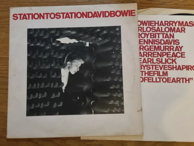 David Bowie – Station To Station LP RCA Victor APL1 1327 1976 with Insert