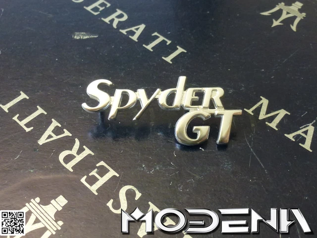 Maserati 4200 Emblem Schriftzug Scritta Spyder GT Handschuhfach Armaturenbrett