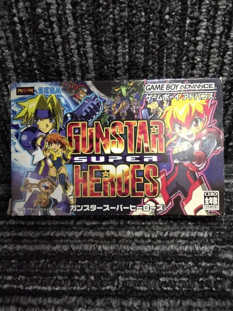 希少 ガンスタースーパーヒーローズ ゲームボーイアドバンス 希少 ガン