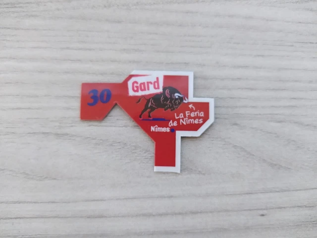 MAGNET AIMANT 'LE Gaulois' Carte De France Département 30 Gard EUR 1,00