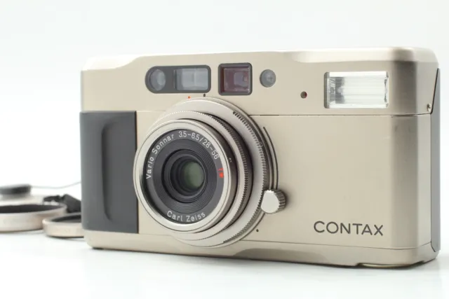 [Near MINT] Contax TVS D Data Back Point & Shoot 35mm Film Camera From JAPAN