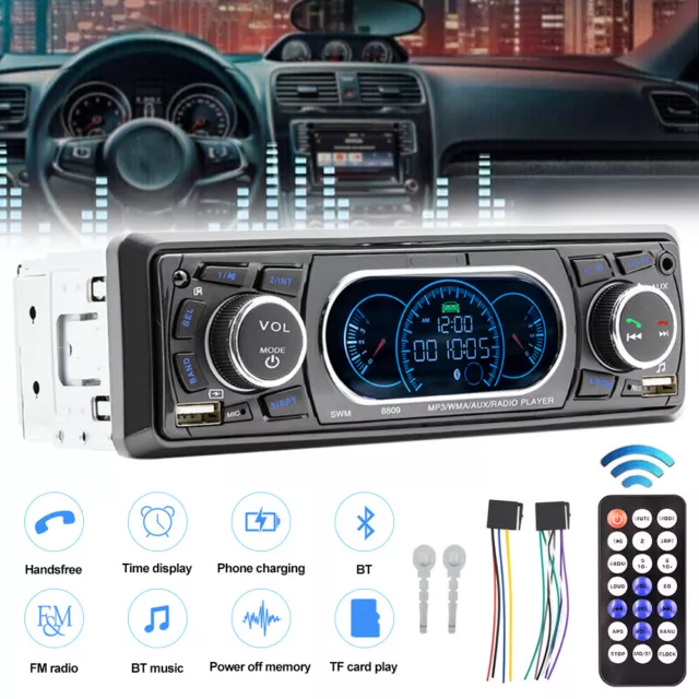 Autoradio mit bluetooth Freisprech-einrichtung Dual USB TF AUX MP3