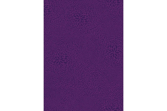 Paquete de 20 diseños de pétalo púrpura papel decopatch FDA652