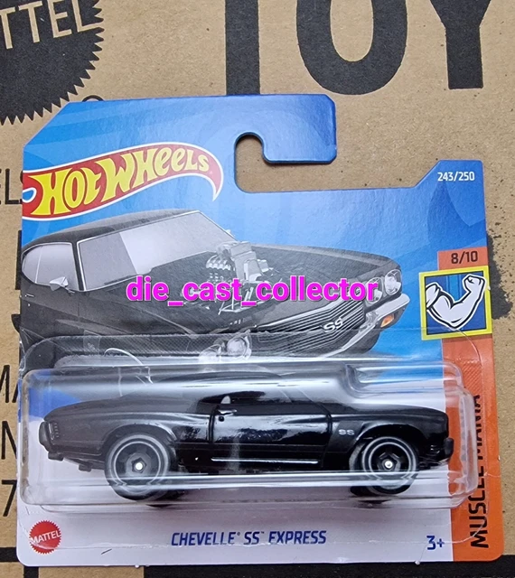 Hot Wheels 2022 Chevelle SS Express - Muscle Mania Series 8/10, 243/250 Collectible Die-Cast Car - View #4