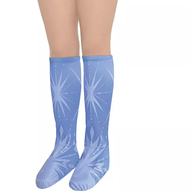 Disney Frozen 2 Act 2 Elsa Costume Boot Covers - Children's One Size - New!