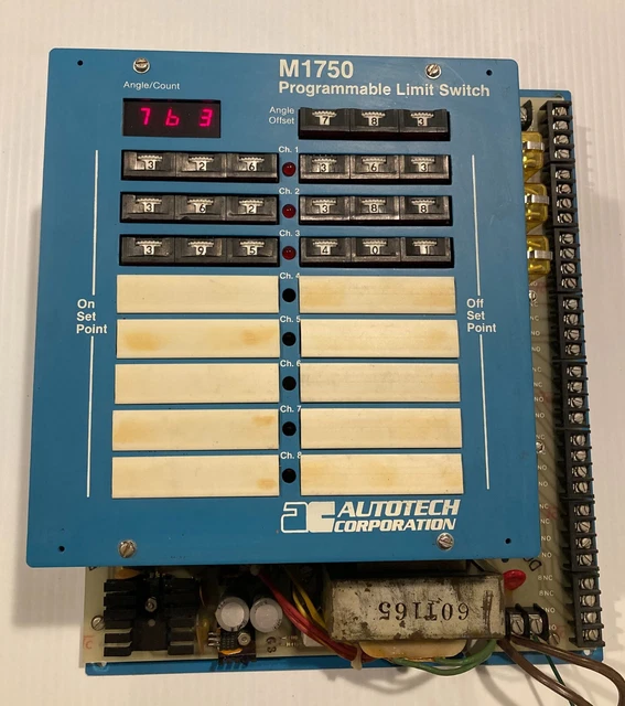 AUTOTECH MODEL M1750 programmable limit switch with mechanical relay