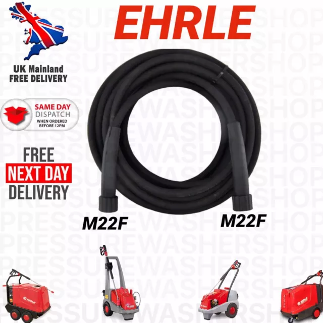 20M Ehrle Karcher Kranzle Hose Pressure Washer Steam Cleaner Jet Wash M22 X M22F