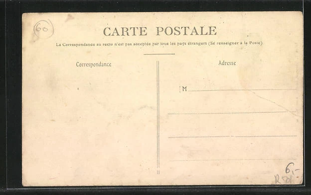 CPA Ressons-sur-le-Matz, Vue d´ensemble de la Gare 2