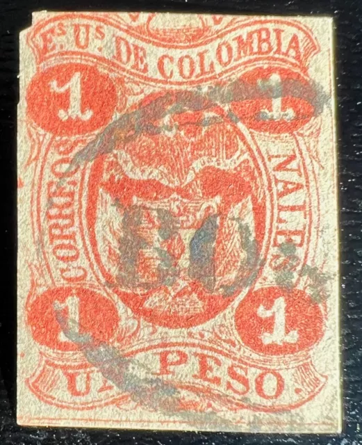 Kolumbien 1866: 1866/67 Definitives Mi:CO 43b