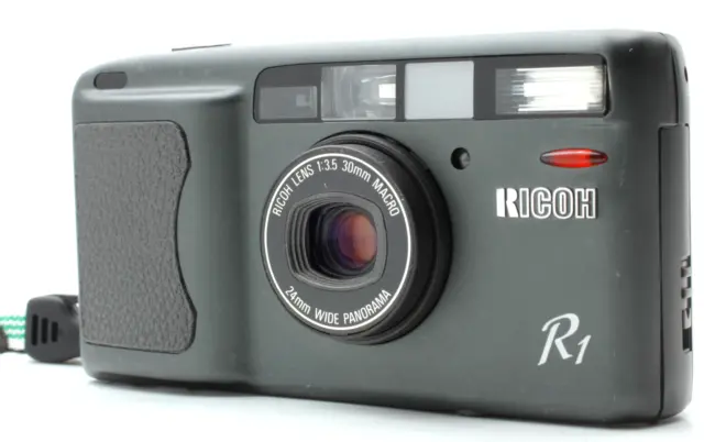 Read [Near MINT] Ricoh R1 Point & Shoot 35mm Film Camera w/ Strap From JAPAN