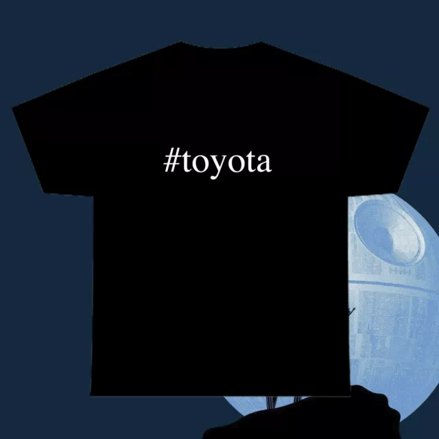 #toyota Toyota Race Car Truck Funny Mens Hashtag Cotton T-Shirt Tee Logo USA