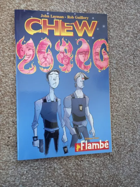 CHEW VOLUME 4 FLAMBE GRAPHIC NOVEL New Paperback