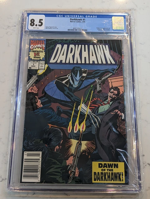 Darkhawk #1 CGC 8.5 Origin of Darkhawk and Hobgoblin App Marvel Comics (1991)