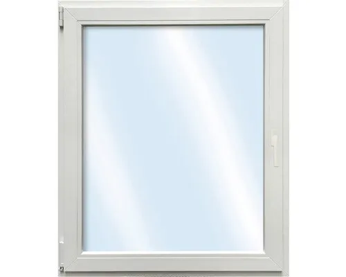 Kunststofffenster 1-flg. ARON Basic weiß 750x1350 mm DIN Links