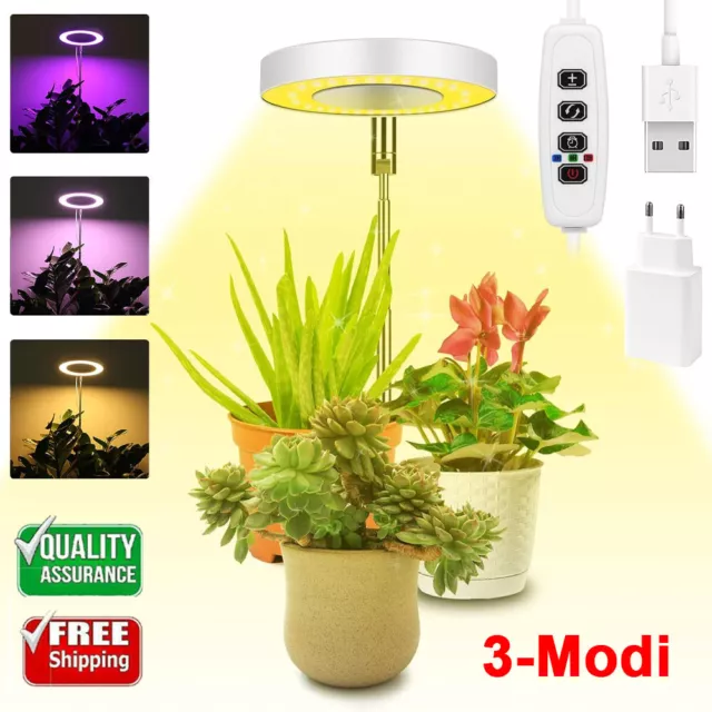 LED Pflanzenlicht Lampe Wachstum Vollspektrum Grow Licht IR & UV Pflanzenleuchte