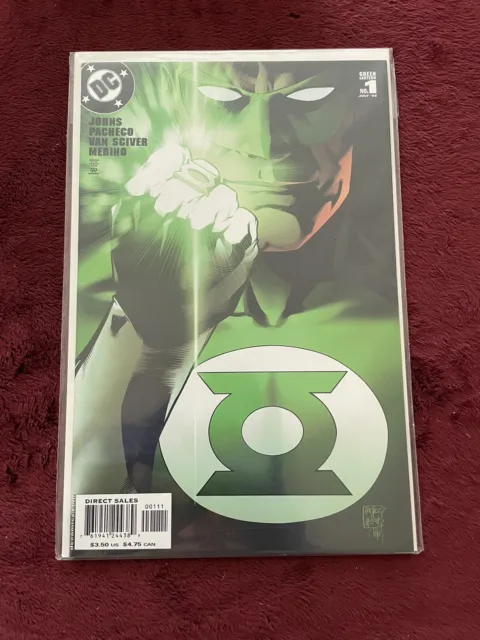 Dc Comics Green Lantern #1 1St Appearance Jillian "Cowgirl" Pearlman ‘05 Vg++