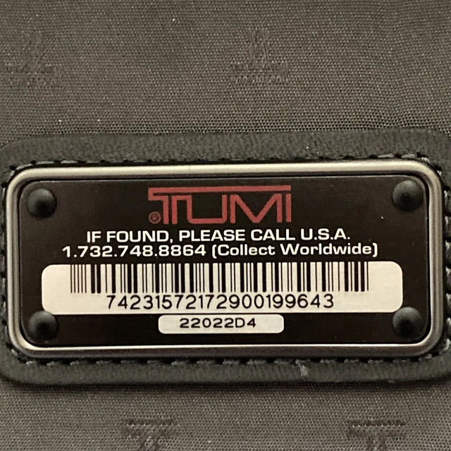 TUMI Frequent Traveler Expandable 22" Upright Carry-On 22022D4 Black $595 2