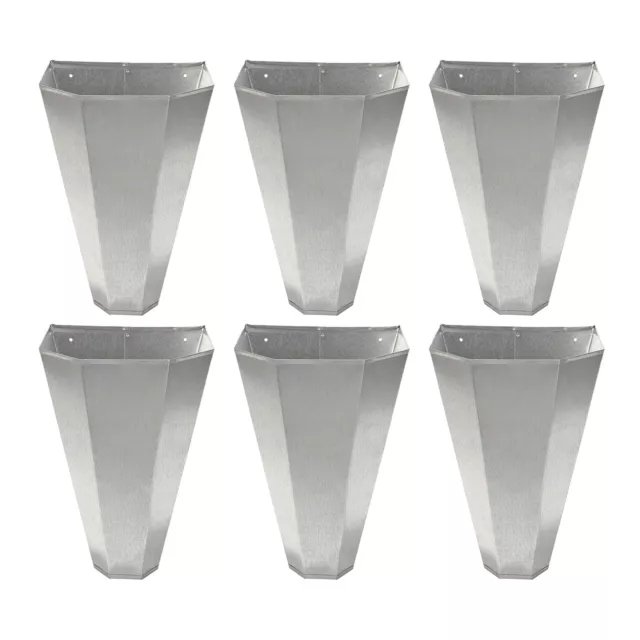 Little Giant Galvanized Steel Medium Poultry Restraining Cone, 6-Pack (3 Pack)