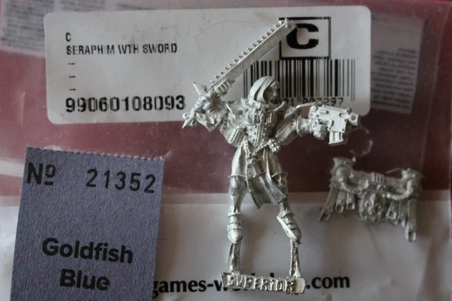 Warhammer 40k Sisters of Battle Sisters Seraphim Superior Sword Mail Order Only