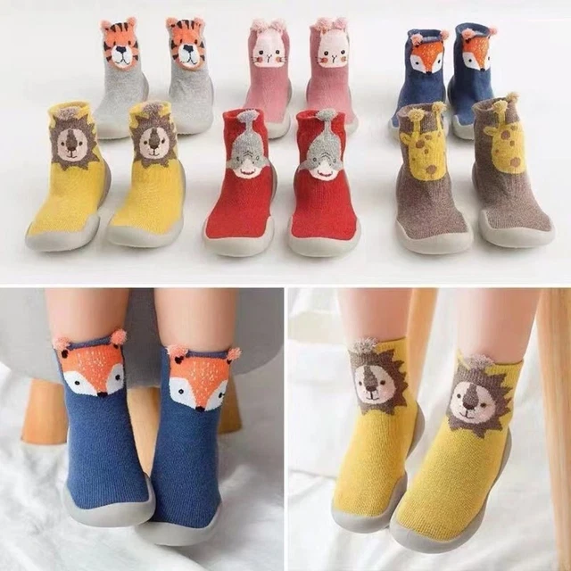 Caldo Scarpe per bambini piccoli Cotone Pantofole per bambini, Antiscivolo