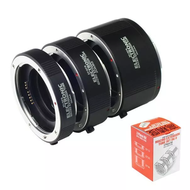 Macro AF Auto Focus Automatic Extension Tube 13+20+36mm For Canon EF EF-S Lens