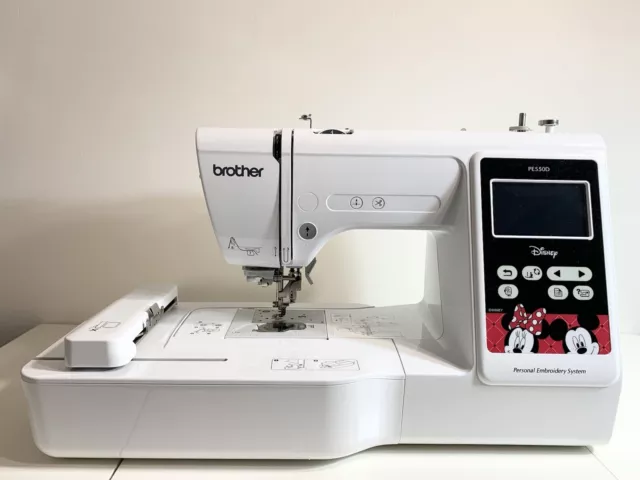 Brother PE550D PE 550 D Embroidery Machine With Built-in Disney Designs