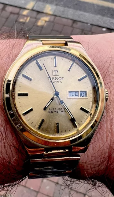 Vintage tissot seastar automatic day 2025 date