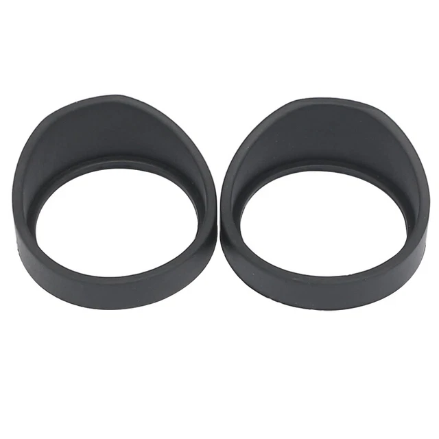 One Pair Eyepiece Eye Cups Rubber Eye Guards Caps for 32-35 mm Stereo Microscope