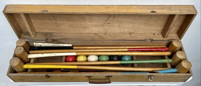 Jeu de croquet ancien | Selency